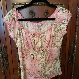 Peasant style top